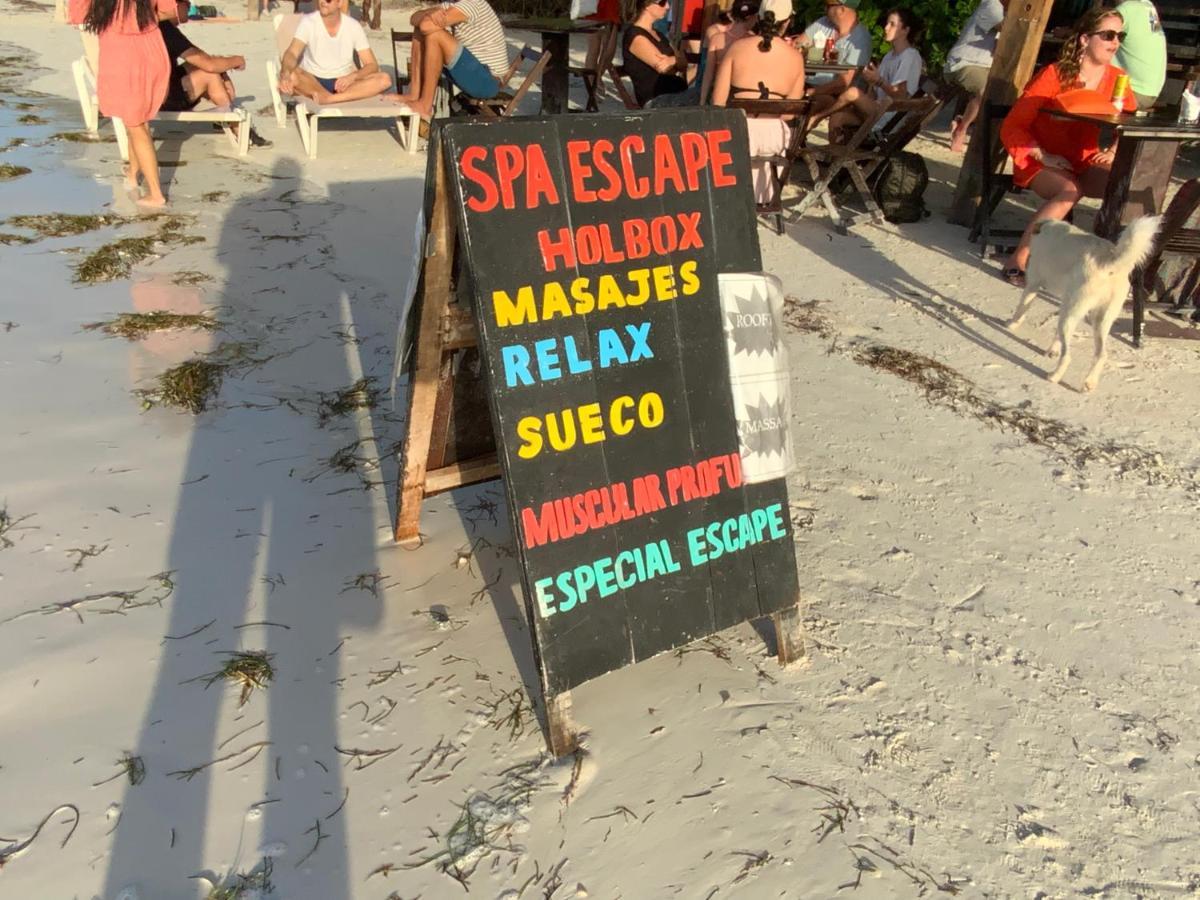 Hotel And Beach Club Escape Holbox Exterior foto